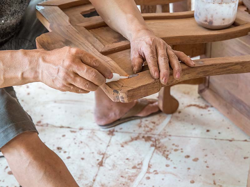 天镇旧家具改色翻新方法