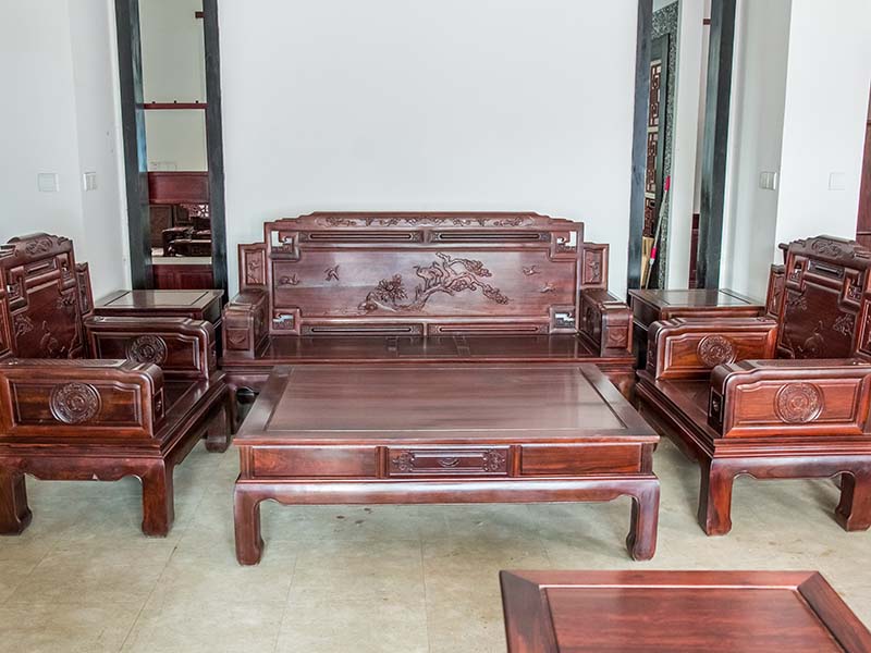 天镇红木家具维修费